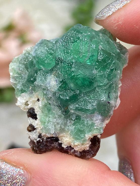 Small Unique Fluorite Specimens