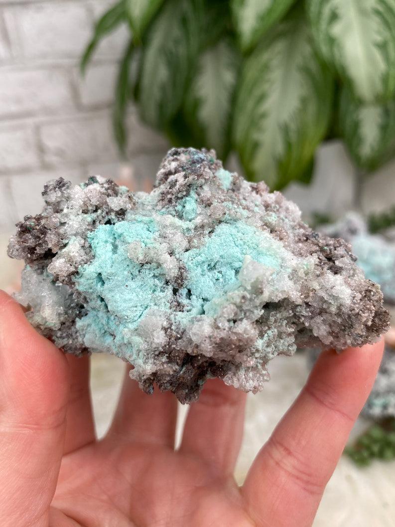 chunky-aurichalcite-cluster