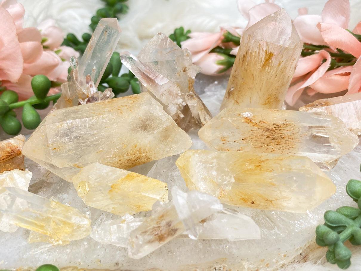 Yellow Halloysite Quartz