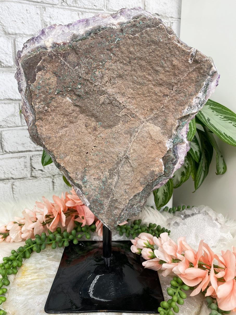 Large-Amethyst-Calcite-on-Metal-Stand-back