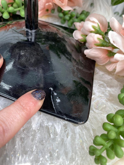 Large-Amethyst-Calcite-on-Metal-Stand