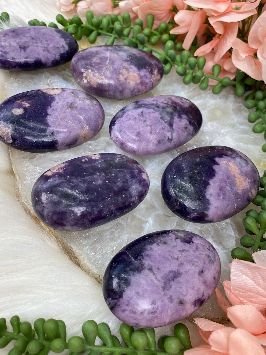 LEpidolite-Palm-Stones
