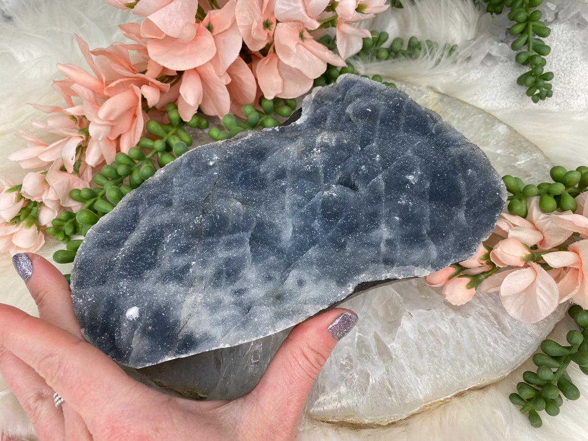 Large-Blue-Chalcedony-Cluster