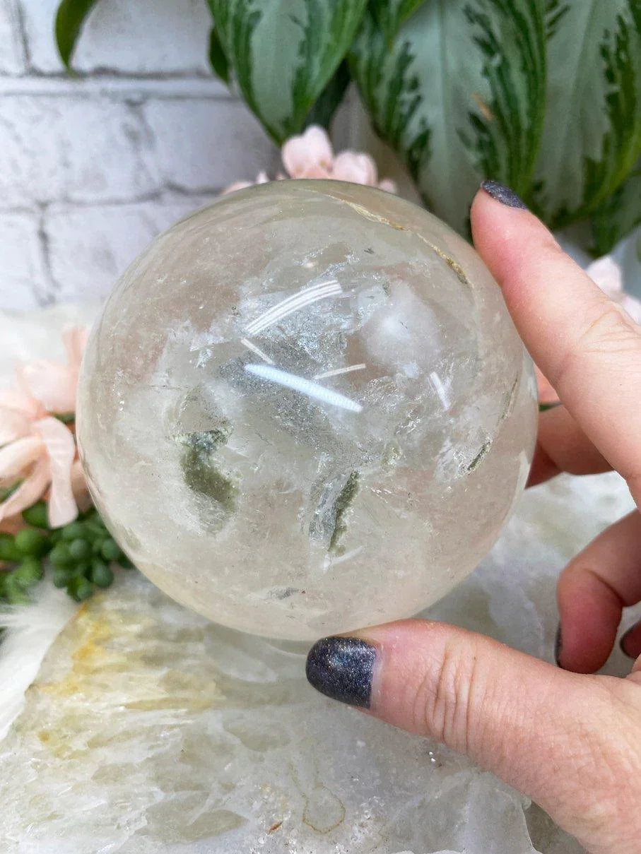 Large-Chlorite-Included-Quartz-Sphere