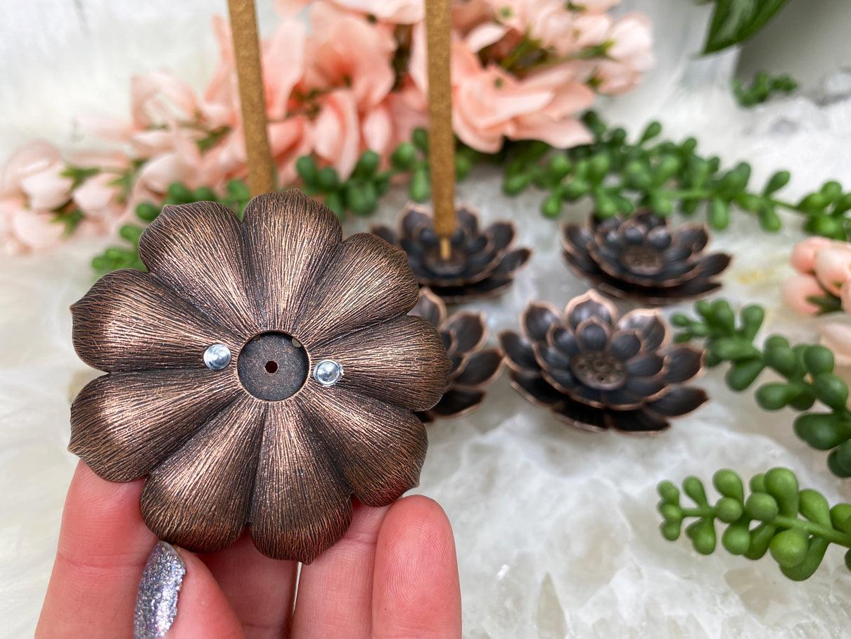 Metal-Lotus-Incense-Stand