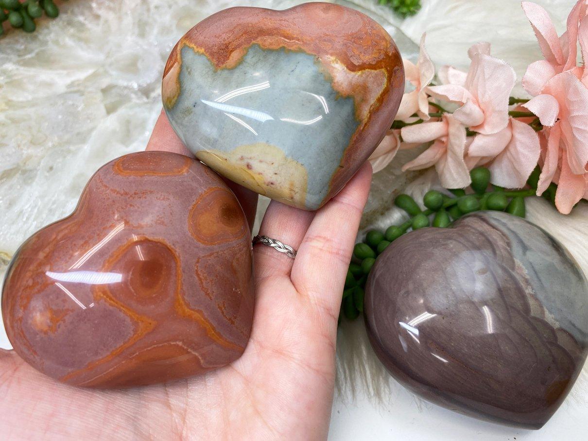 Madagascar-Polychrome-Jasper-Hearts