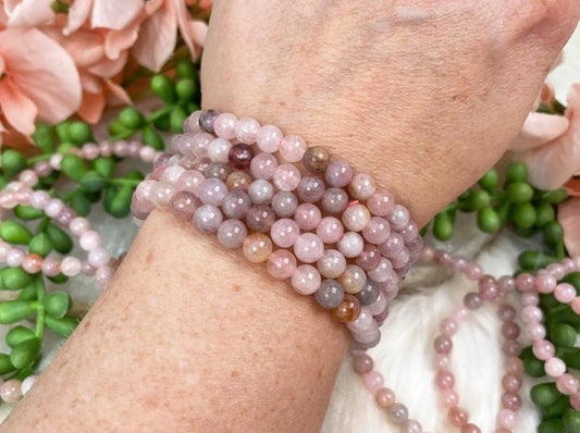 Madagascar-Rose-Quartz-Bracelets