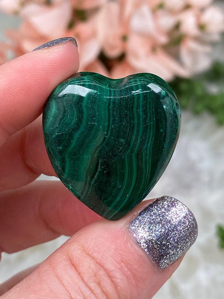 Malachite-Pendant-Heart