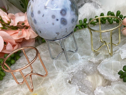 Metal-Crystal-Sphere-Stands-for-Sale-Silver-Gold-Rose