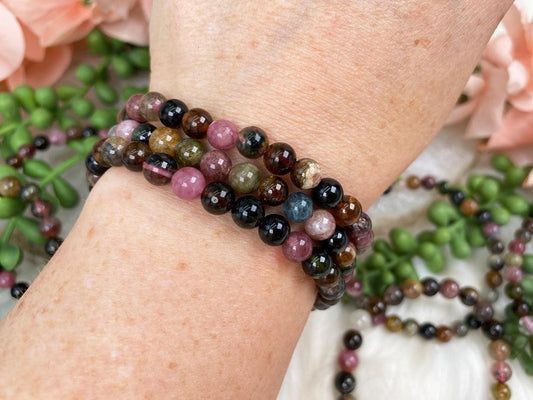 Multi-Colored-Tourmaline-Bracelets