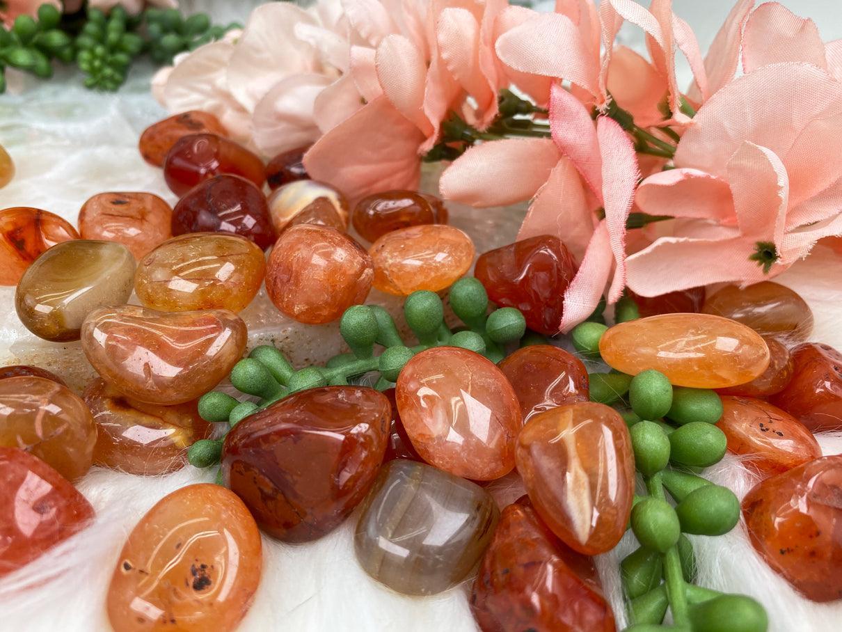 Orange-Carnelian-Tumbles