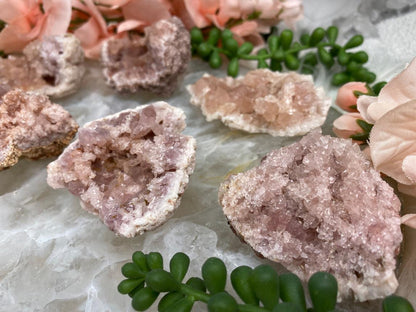 Orange-Purple-Pink-Amethyst-Geodes
