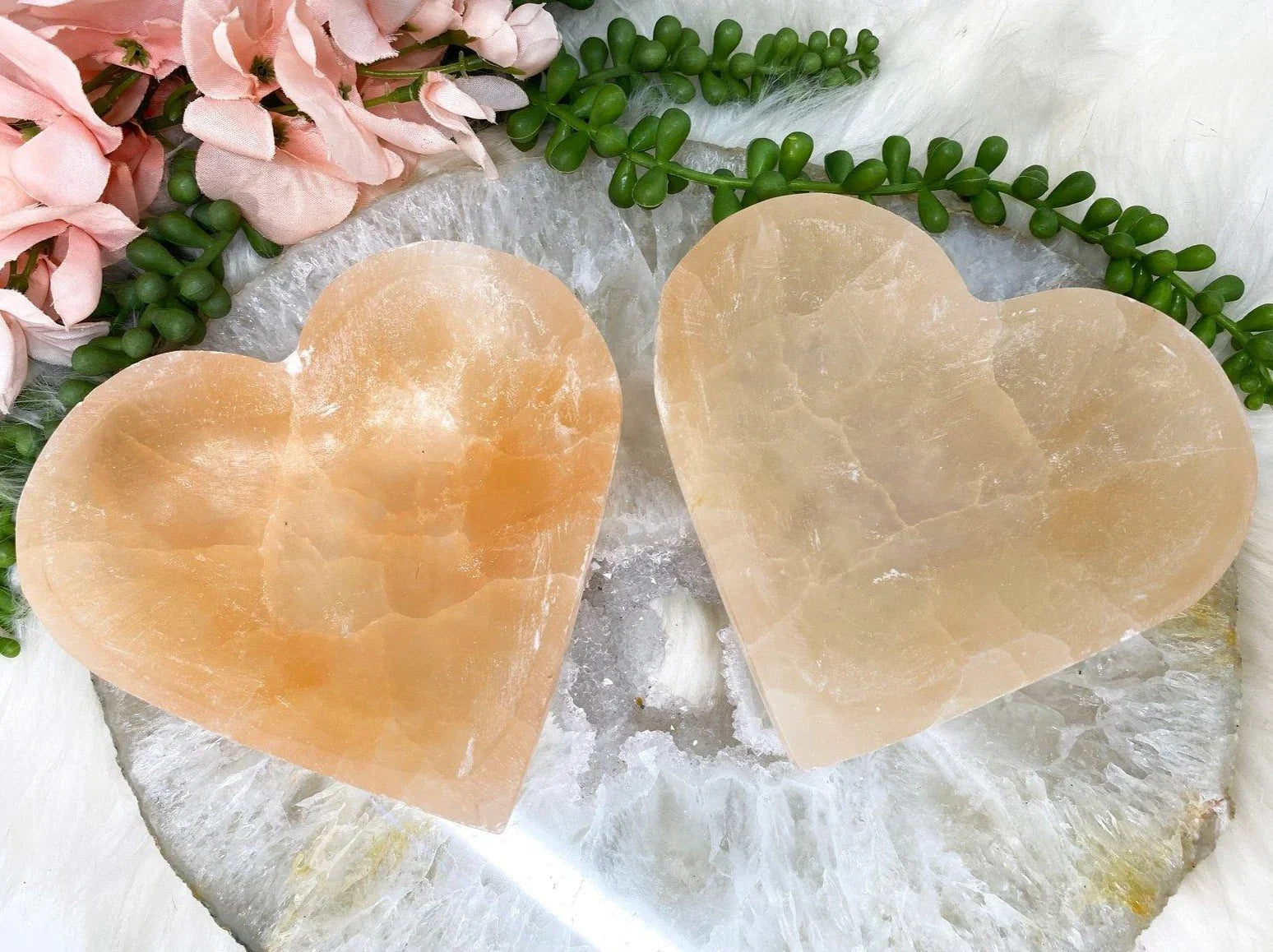 Orange-Selenite-Heart-Crystal-Bowl