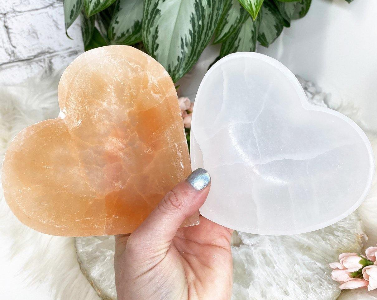 Orange-White-Selenite-Crystal-Bowls-from-Contempo-Crystals-