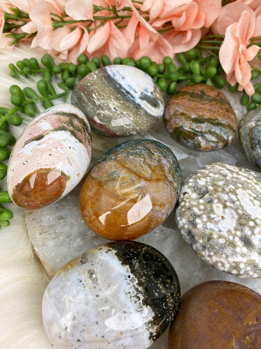 Orbicular-Jasper-Palm-Stones