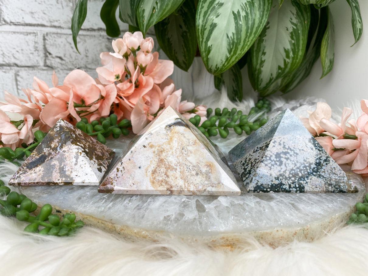     Pastel-Ocean-Jasper-Crystal-Pyramids
