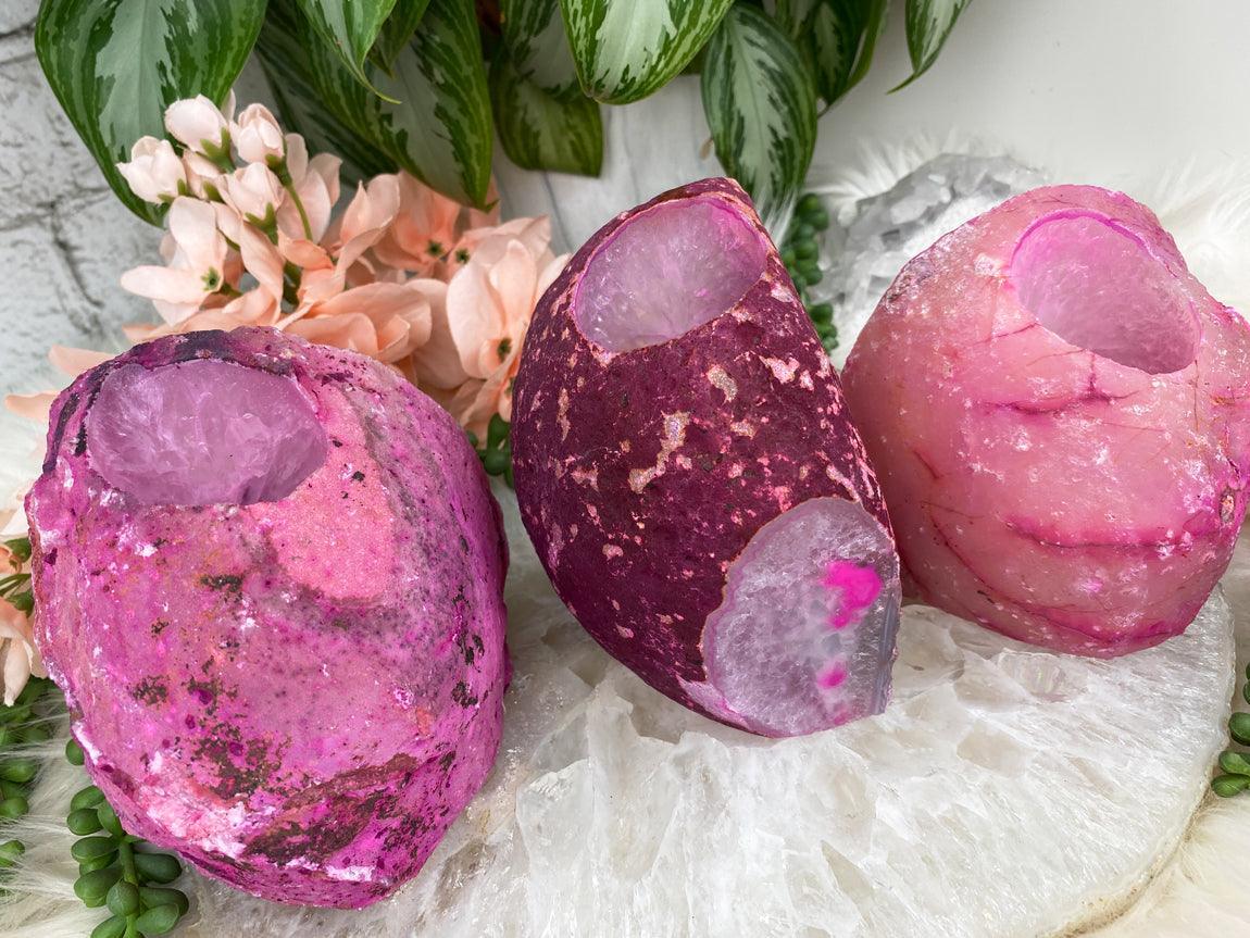 Pink-Agate-Candle-Holders-with-Holes