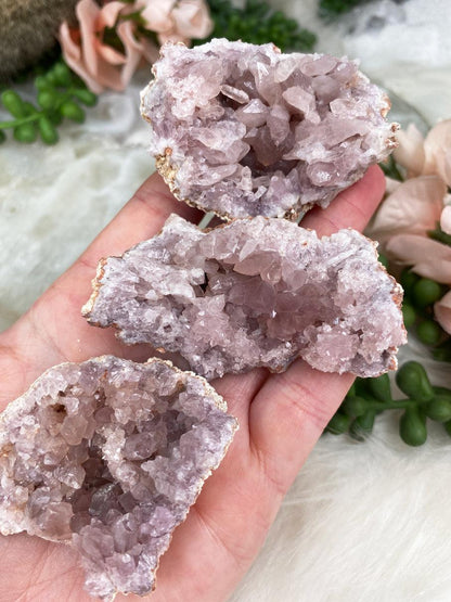Pink-Amethyst-Geode-Crystal-Clusters