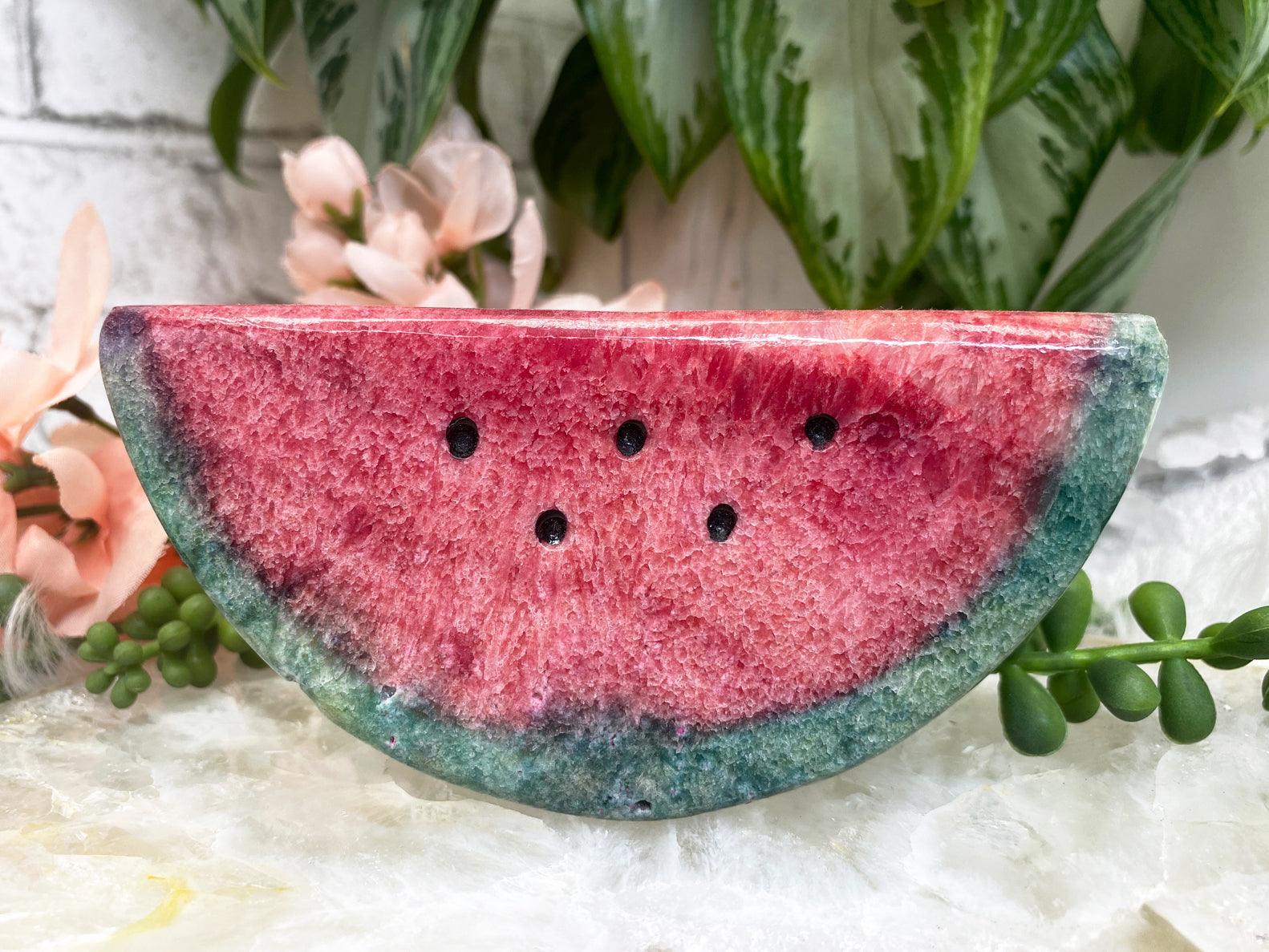 Pink-Green-Onyx-Crystal-Watermelon-Carving-for-Sale