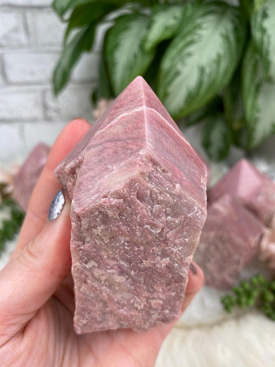 Pink-Jasper-Crystal-Point-for-Sale