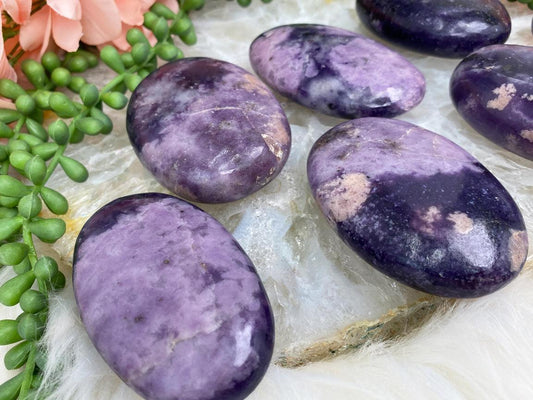     Pink-Lepidolite-Palm-Stones