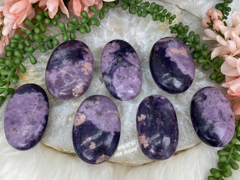 Pink-Purple-Lepidolite-Palm-Stones
