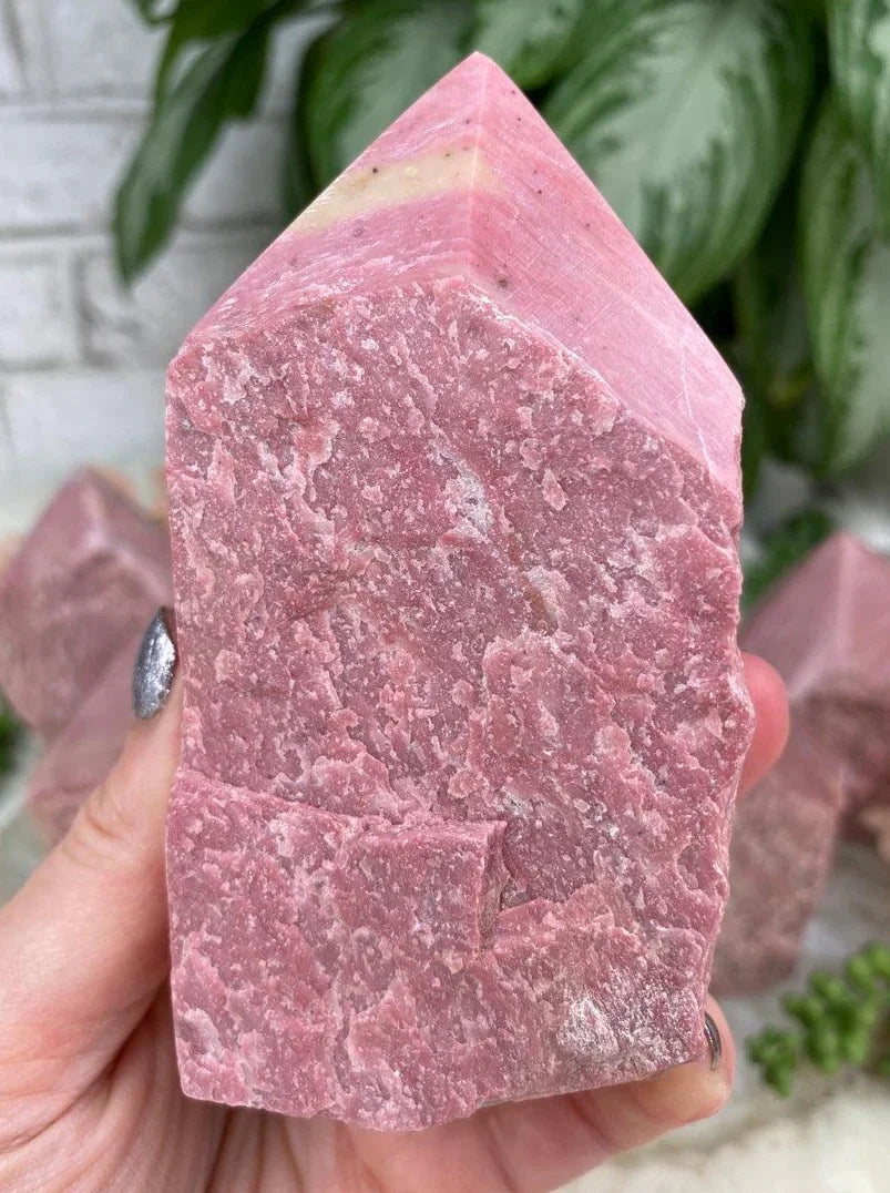 Pink-Raw-Jasper-Point