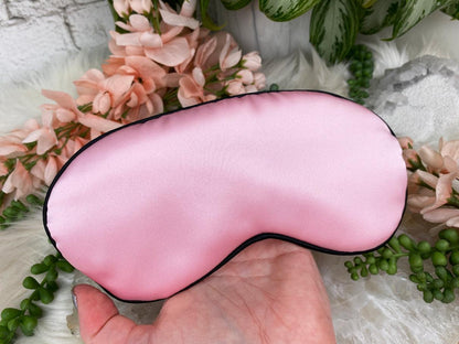 Pink-Satin-Sleeping-Mask