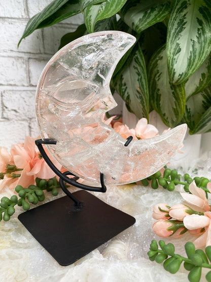 Polished-Clear-Quartz-Moon-Crystal