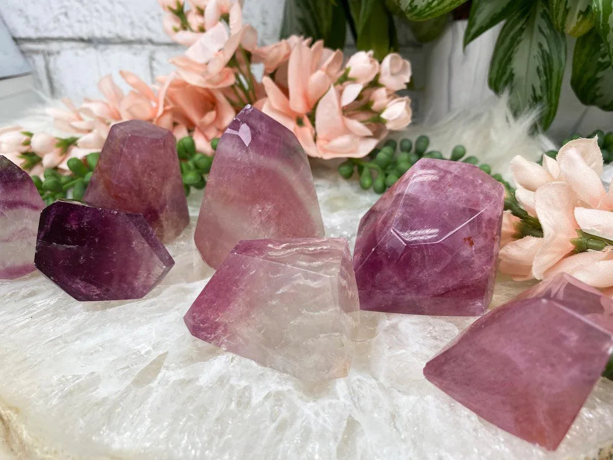 Purple-Clear-Fluorite-Crystals