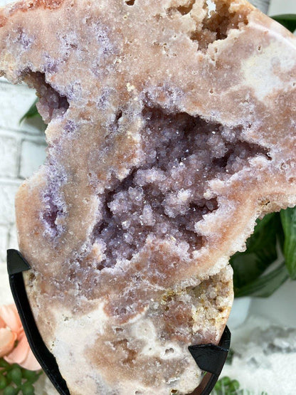 Purple-Pink-Amethyst-Geode-Cluster