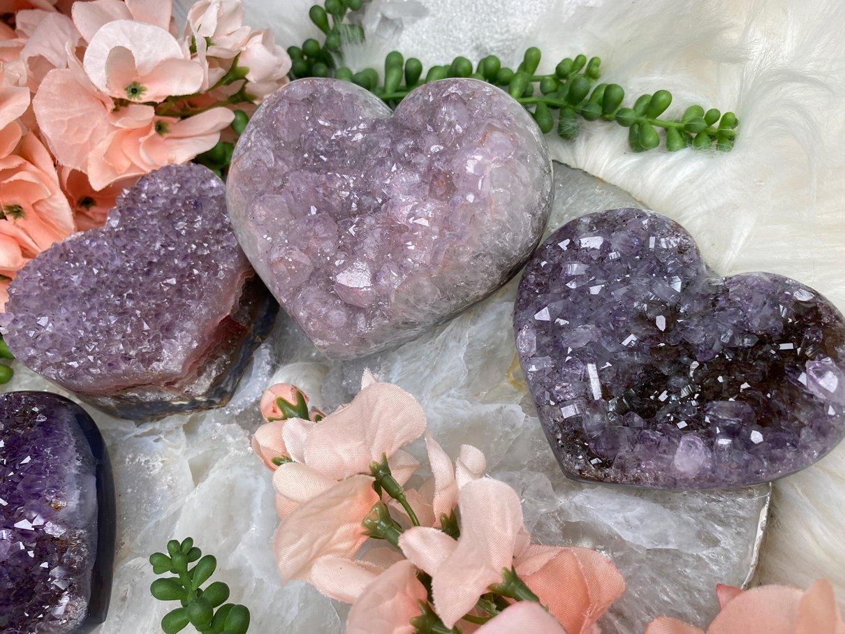 Raw-Cluster-Amethyst-Crystal-Heart-Carvings