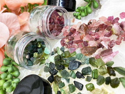 Raw-Green-Pink-Tourmaline-Crystal-Jars-for-Sale