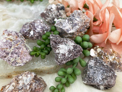 Raw-Lilac-Lepidolite-Chunks