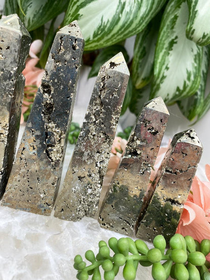 Raw-Pyrite-Obelisk-Points