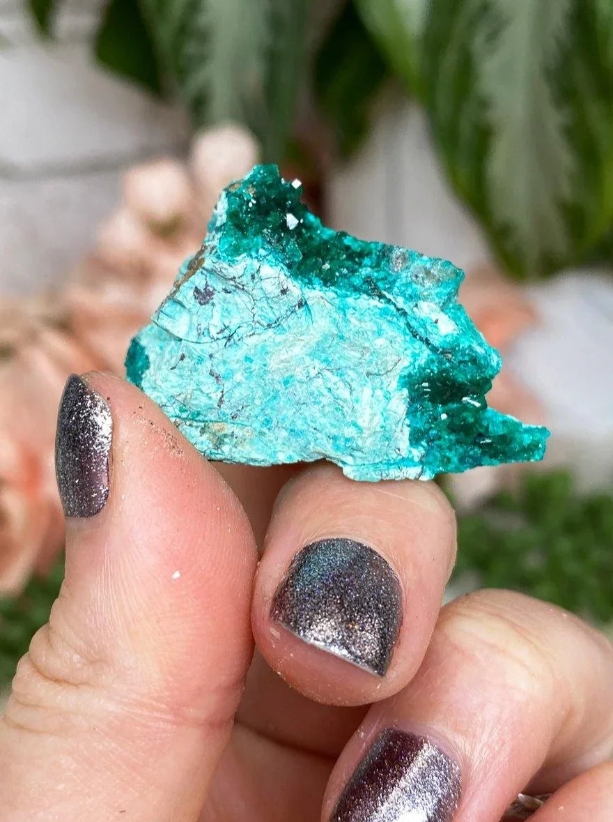 Raw-Teal-Dioptase-Crystal-Specimens