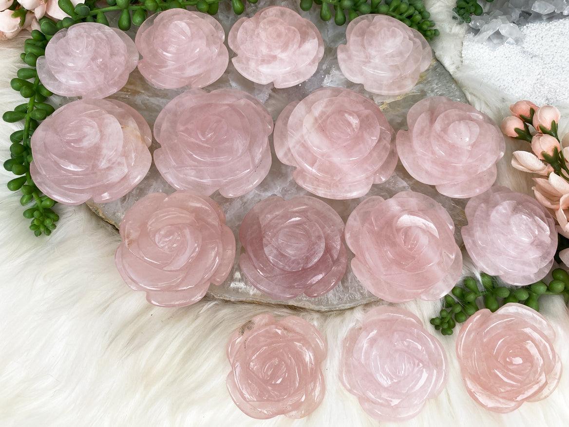 Rose-Quartz-Rose-Carvings-for-Sale