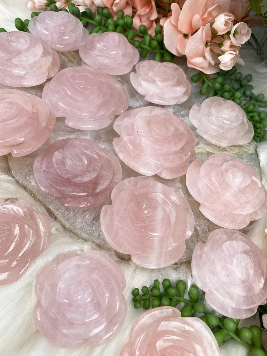 Rose-Quartz-Rose-Crystals