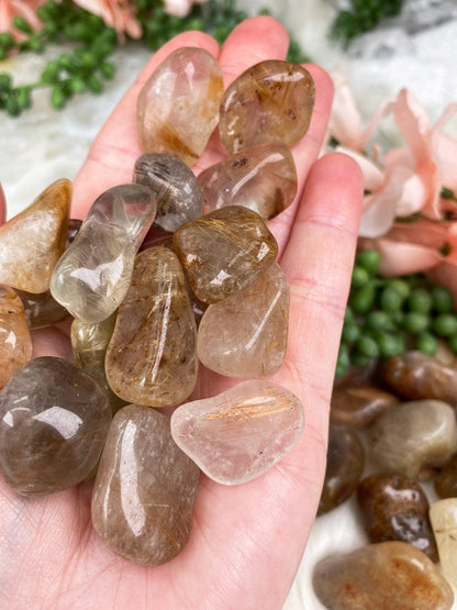 Rutile-in-Quartz-Tumbles