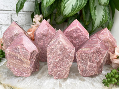 Semi-Polished-Raw-Pink-Amethyst-Point