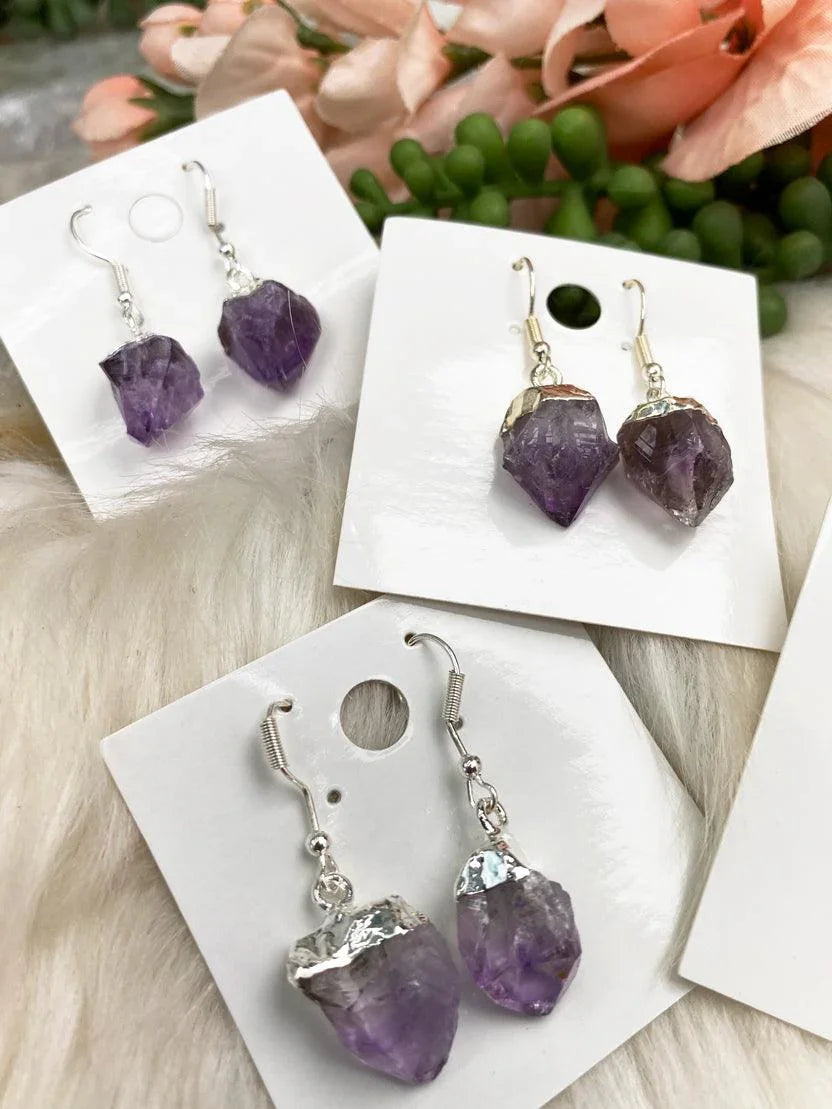 Silver-Amethyst-Earrings
