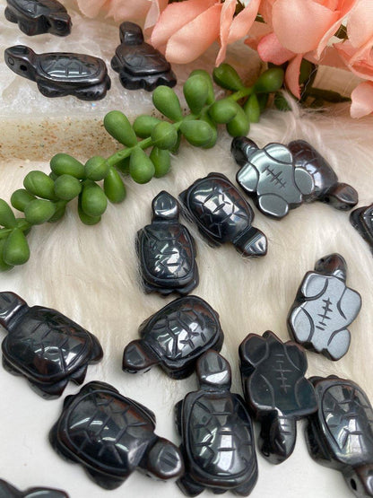 Silver-Hematite-Turtle-Pendant-for-Sale