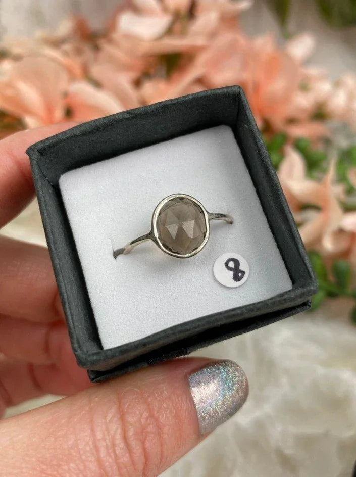 Size-8-Faceted-Smoky-Quartz-Ring-Silver