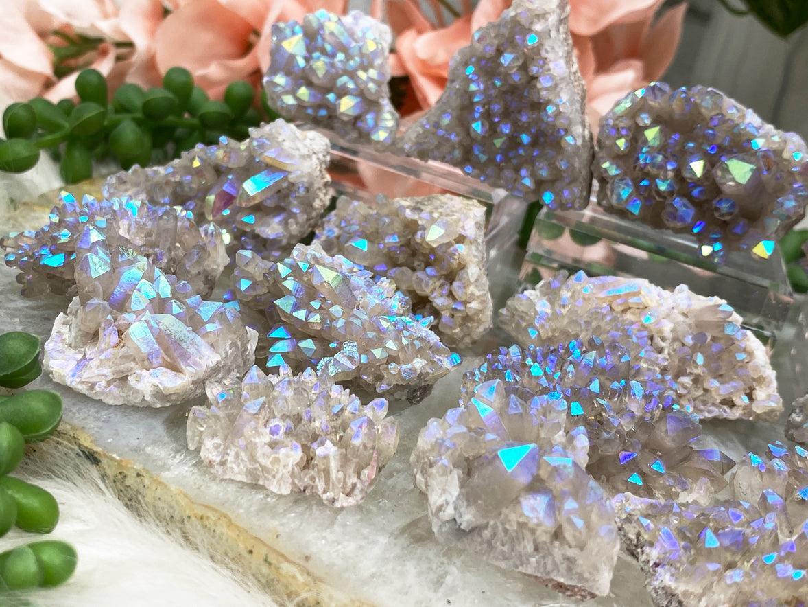 Small-Angel-Aura-Quartz-Clusters