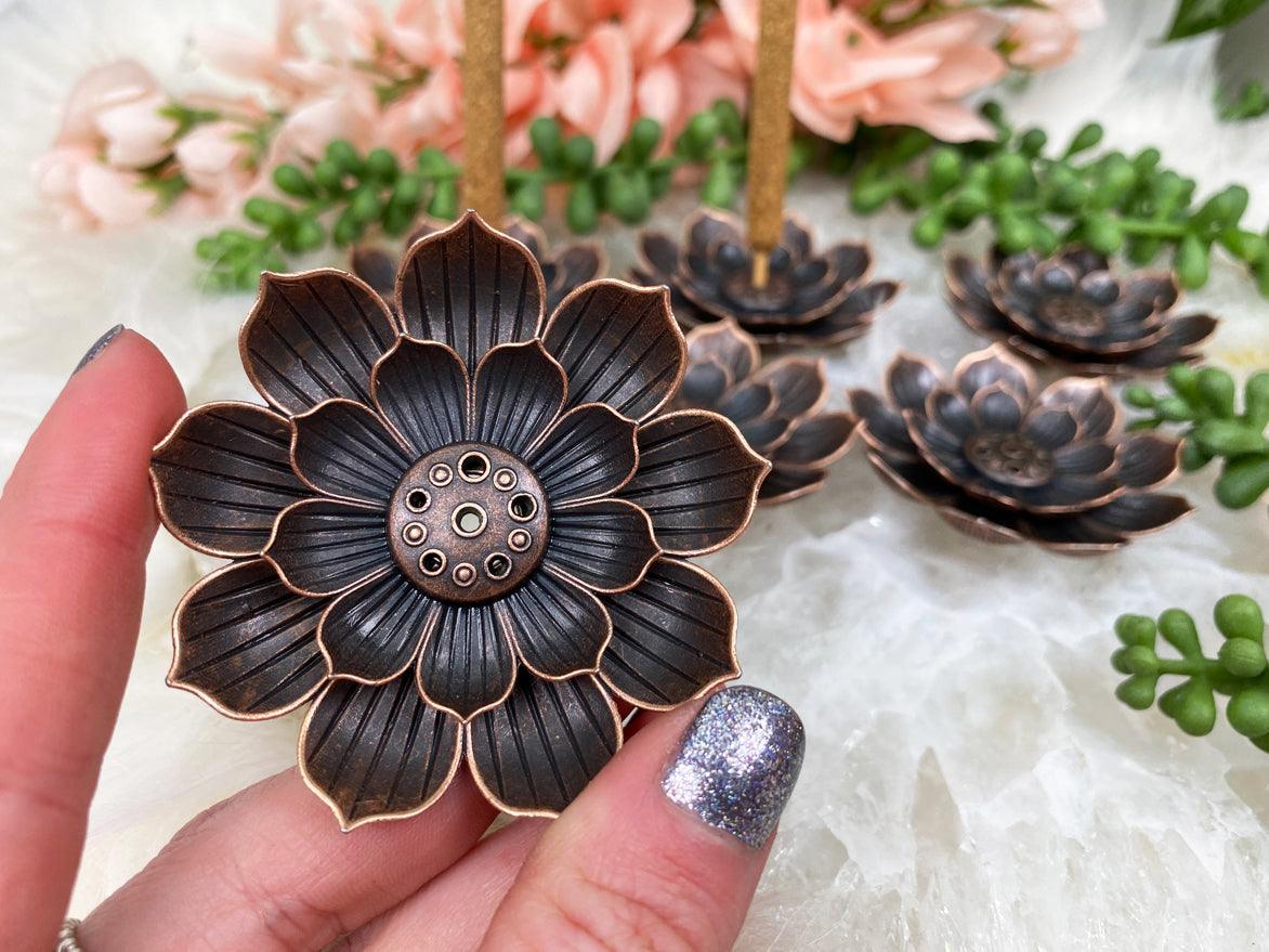     Small-Brass-Metal-Incense-Holder