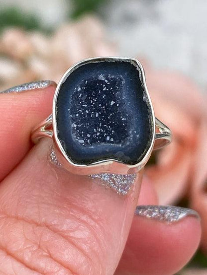 Silver Agate Rings