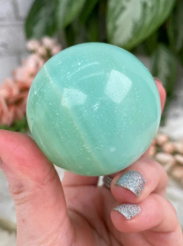 Small-Pistachio-Calcite-Sphere