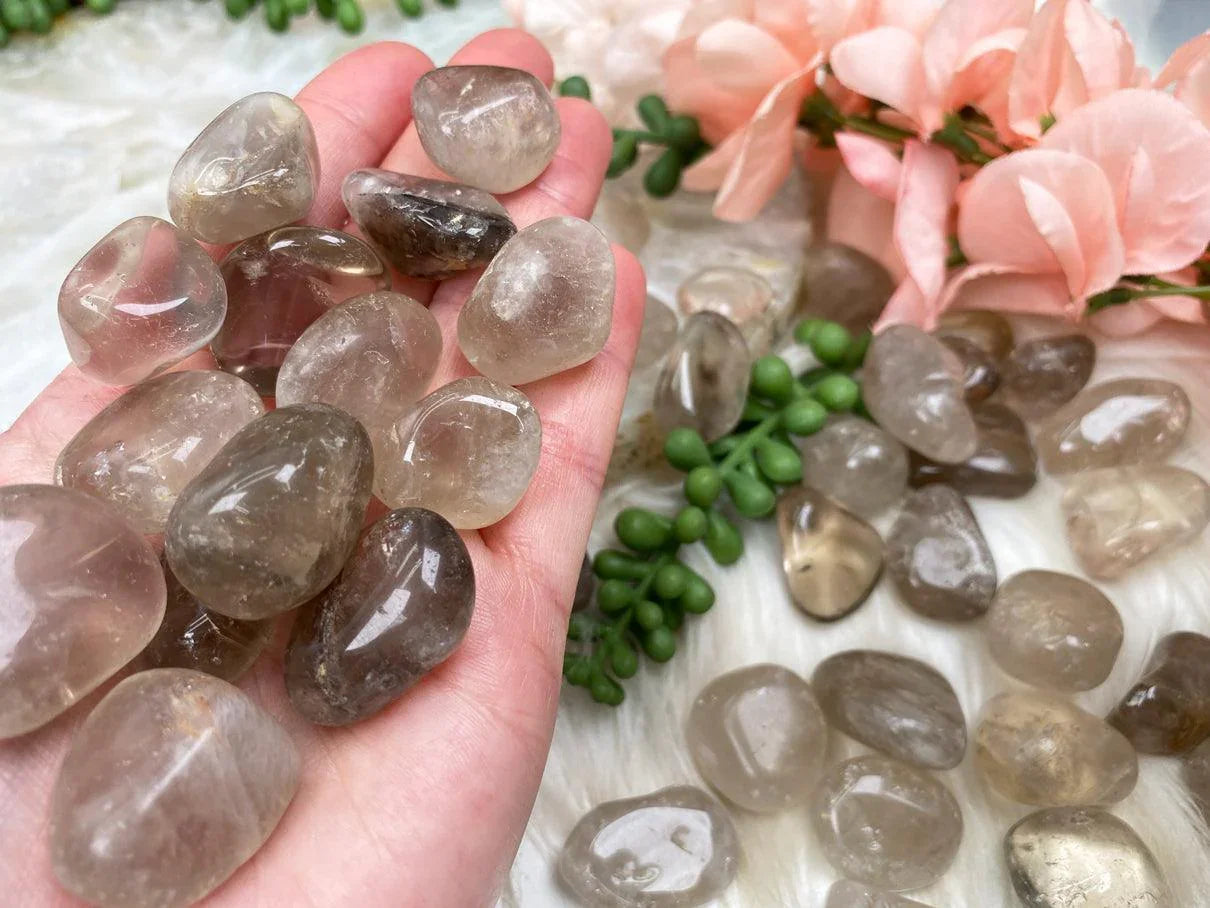 Tumbled Smoky-Quartz-for-Sale