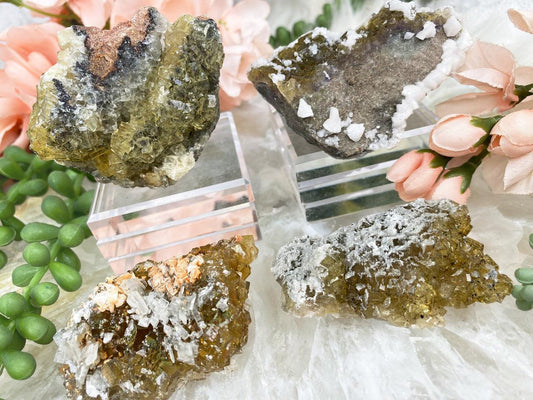    Spanish-Yellow-Fluorite-Cluster