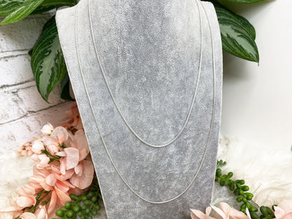    Sterling-Silver-Snake-Chain-Lobster-Clasp-Chain-Necklace-Blank